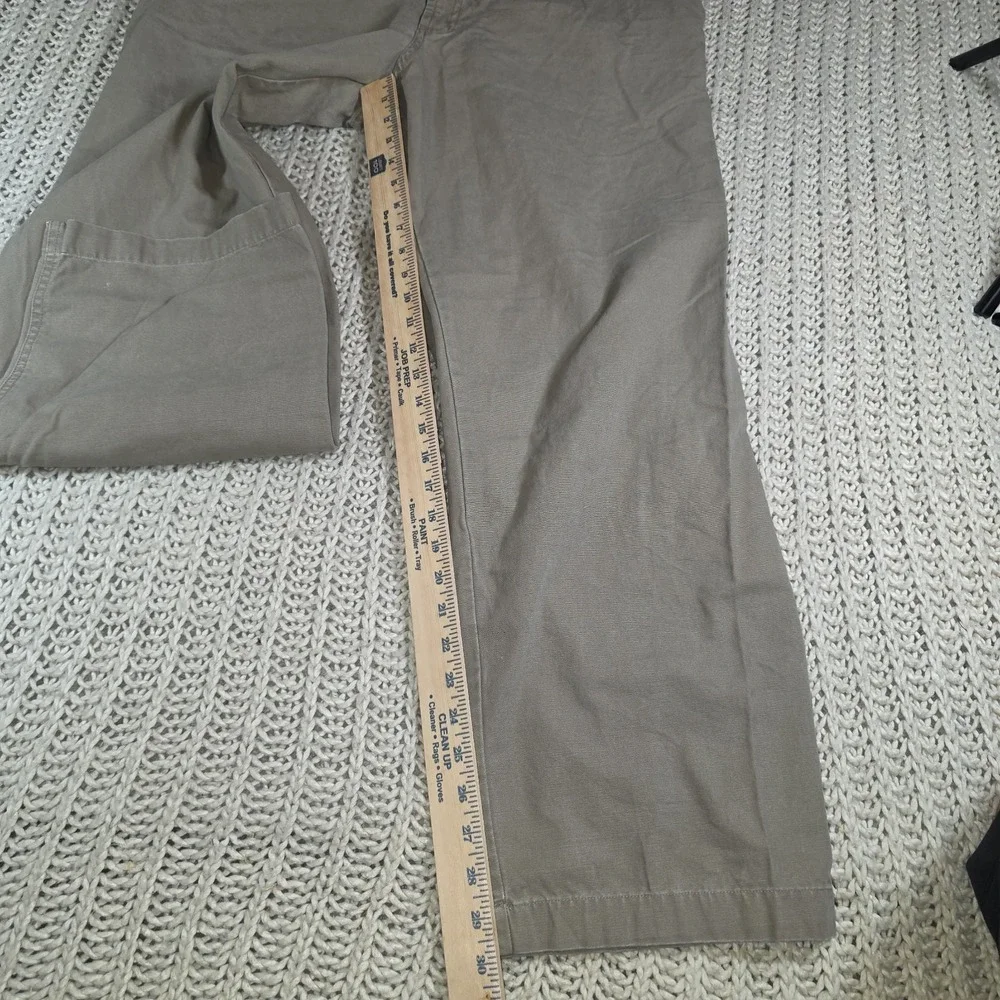 Columbia Men's Tan Cotton Canvas Utility Work Pants Carpenter 42x32 Gorpcore